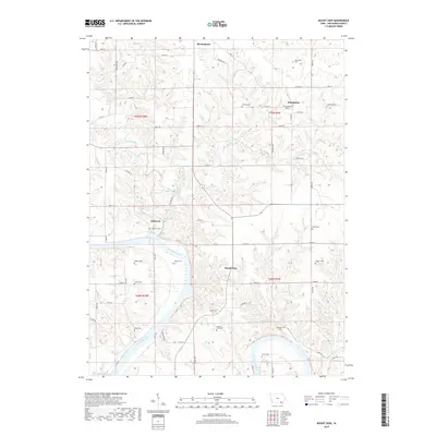 2018 Map of Mount Zion, 2018 Print