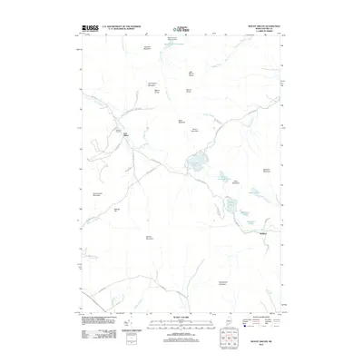 2011 Map of Mount Zircon, 2011 Print
