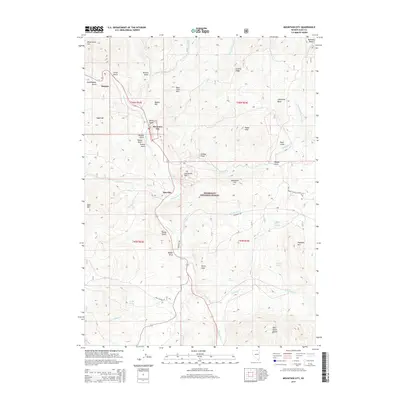 2014 Map of Mountain City, 2014 Print