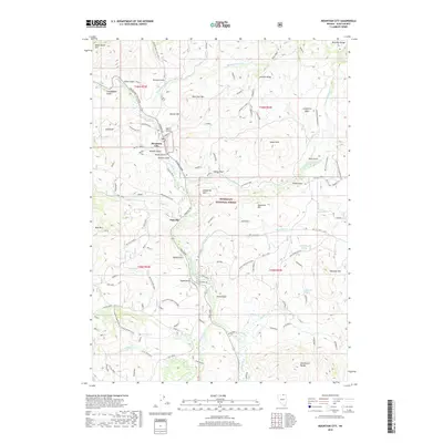 2018 Map of Mountain City, 2018 Print