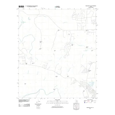 2010 Map of Mountain City, 2010 Print