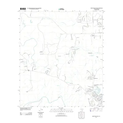 2013 Map of Mountain City, 2013 Print