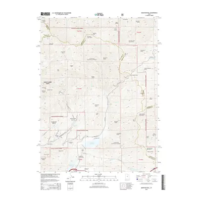 2014 Map of Mountain Dell, 2014 Print