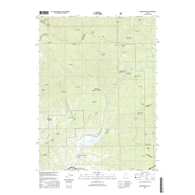 2017 Map of Mountain Dell, 2017 Print