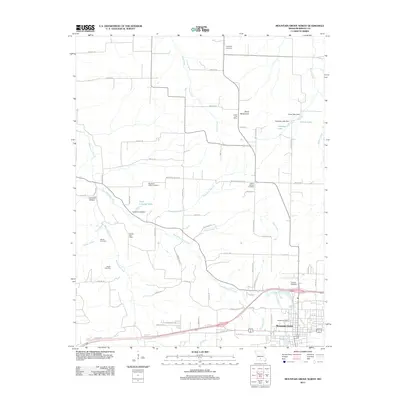 2011 Map of Mountain Grove North, 2011 Print