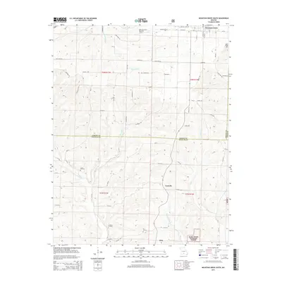 2015 Map of Mountain Grove South, 2015 Print