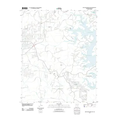 2011 Map of Mountain Home East, 2011 Print