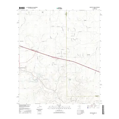 2016 Map of Mountain Home, 2016 Print