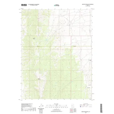 2020 Map of Mountain Home Pass, 2020 Print