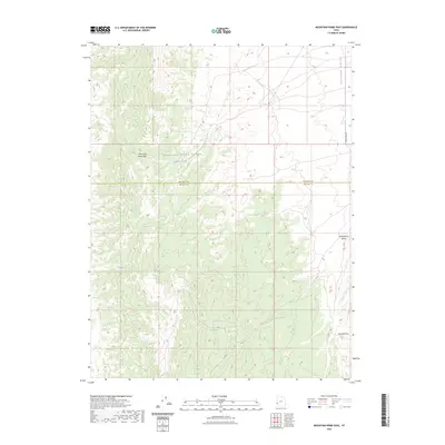 2023 Map of Mountain Home Pass, 2023 Print