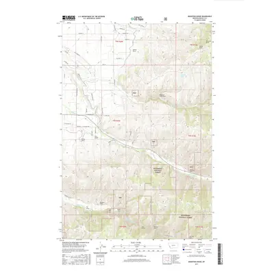 2017 Map of Mountain House, 2017 Print
