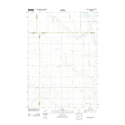 2013 Map of Mountain Lake SE, 2013 Print