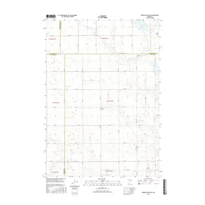 2016 Map of Mountain Lake SE, 2016 Print