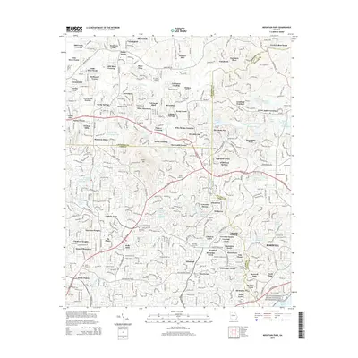 2014 Map of Mountain Park, 2014 Print