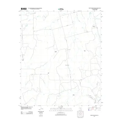 2012 Map of Mountain Pass, 2012 Print