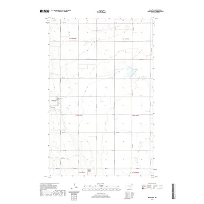 2020 Map of Mountain, 2020 Print
