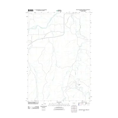 2011 Map of Mountain Pocket Creek, 2011 Print