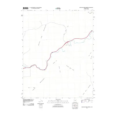2011 Map of Mountain Sheep Spring, 2011 Print