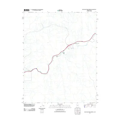 2011 Map of Mountain Sheep Spring, 2011 Print