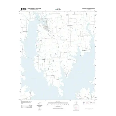 2013 Map of Mountain Springs, 2013 Print