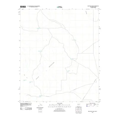 2010 Map of Mountain Tank, 2010 Print
