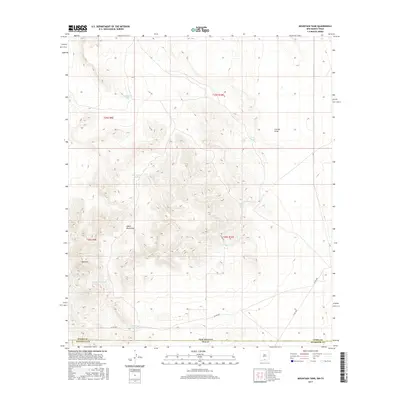 2017 Map of Mountain Tank, 2017 Print