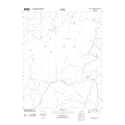 2011 Map of Mountain Valley, 2011 Print