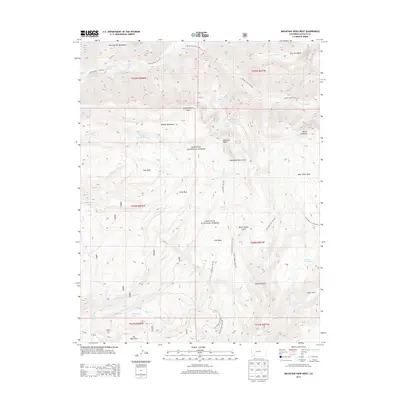 2013 Map of Mountain View Crest, 2013 Print