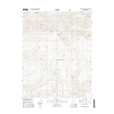 2016 Map of Mountain View Crest, 2016 Print