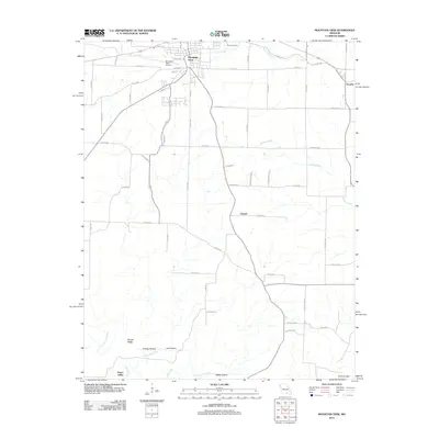 2012 Map of Mountain View, 2012 Print