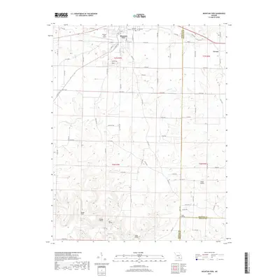 2017 Map of Mountain View, 2017 Print