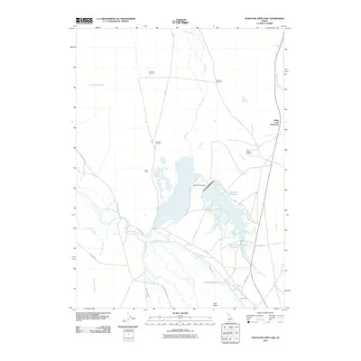 2010 Map of Mountain View Lake, 2010 Print