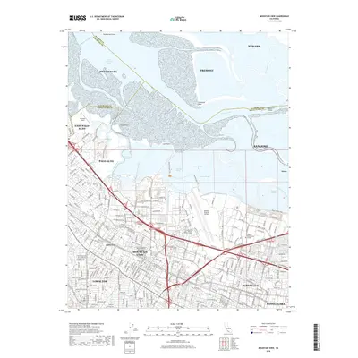 2018 Map of Mountain View, 2018 Print