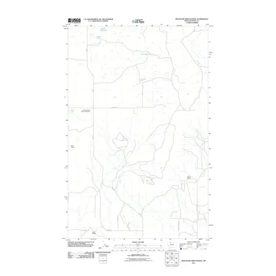 2011 Map of Mountain View School, 2011 Print