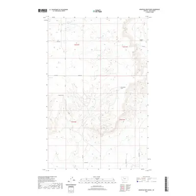 2020 Map of Mountain View School, 2020 Print