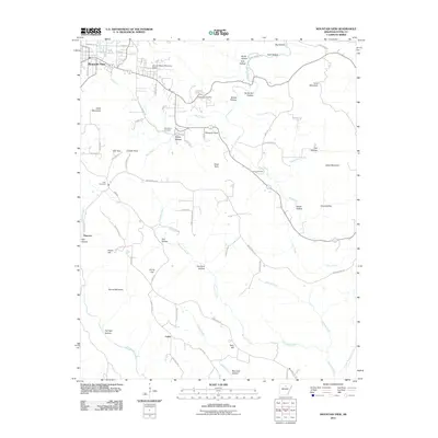 2011 Map of Mountain View, 2011 Print