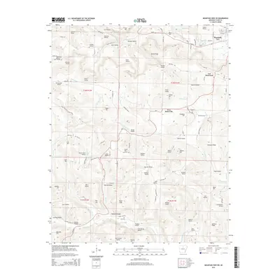 2014 Map of Mountain View SW, 2014 Print