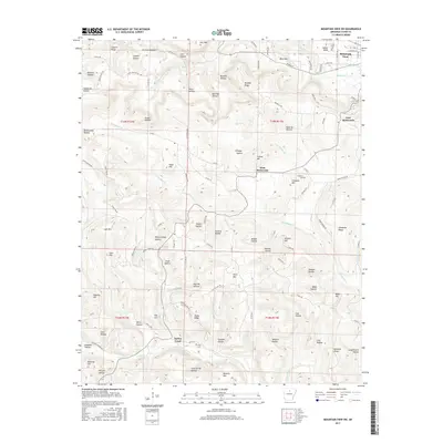 2017 Map of Mountain View SW, 2017 Print