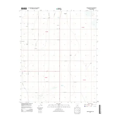 2013 Map of Mountainair NE, 2013 Print