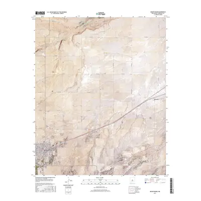 2017 Map of Mountainair, 2017 Print