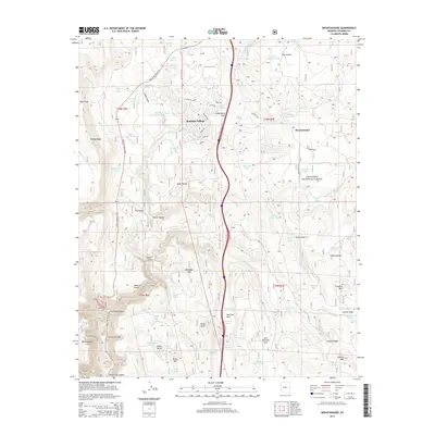 2014 Map of Mountainaire, 2014 Print