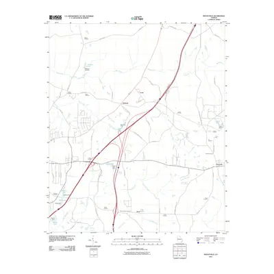 2011 Map of Mountville, 2011 Print
