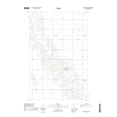 2020 Map of Mouse River Park, 2020 Print