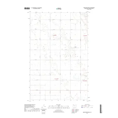 2017 Map of Mouse River Park SW, 2017 Print