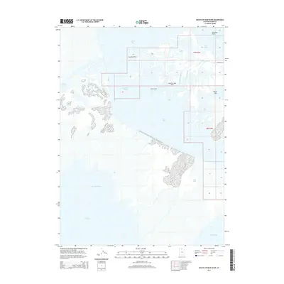 2014 Map of Mouth of Bear River, 2014 Print