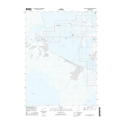 2017 Map of Mouth of Bear River, 2017 Print