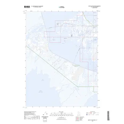 2023 Map of Mouth of Bear River, 2023 Print