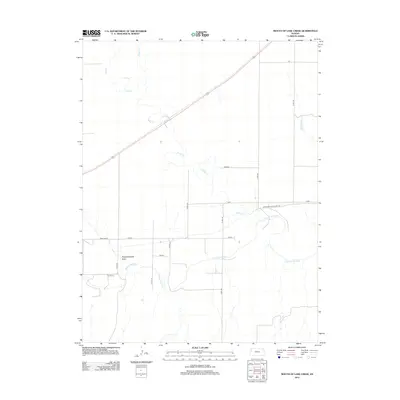 2012 Map of Mouth of Lake Creek, 2012 Print