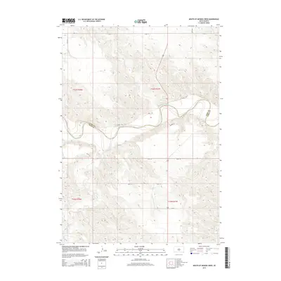 2015 Map of Mouth of Mission Creek, 2015 Print