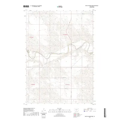 2017 Map of Mouth of Mission Creek, 2017 Print